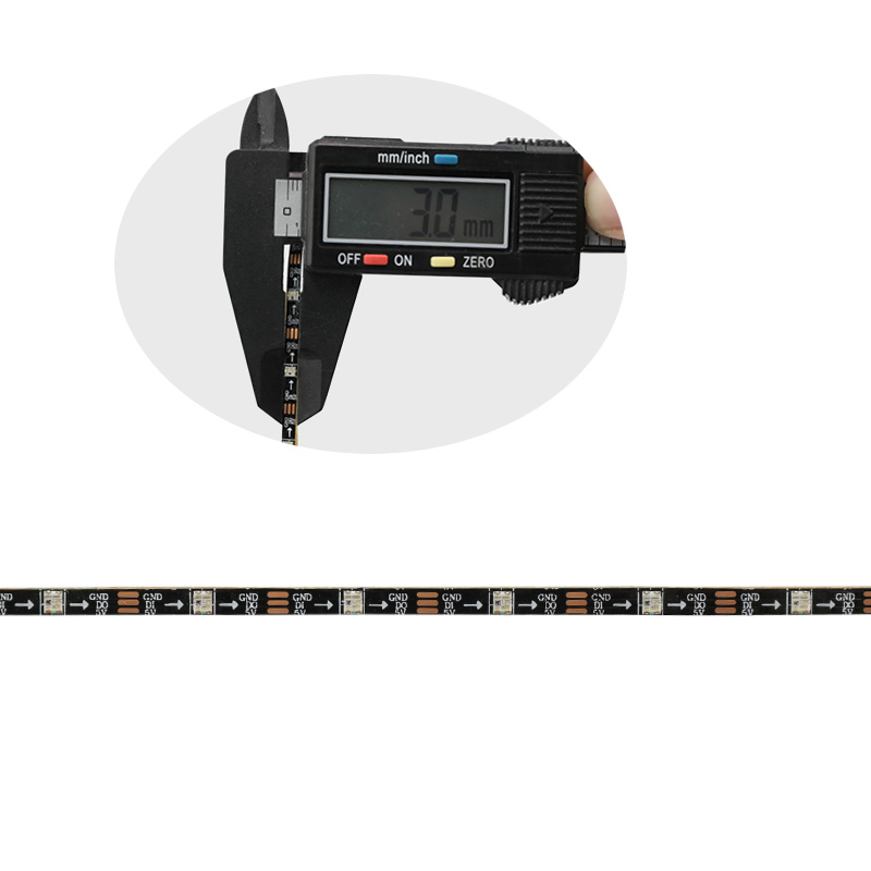 DC5V Narrowest 3mm/0.12in Wide SK6812 RGB 2020SMD 60LEDs/M Digital Individually Addressable LED Strips - 3.28ft Roll DC5V Narrowest 3mm/0.12in Wide SK6812 RGB 2020SMD 60LEDs/M Digital Individually Addressable LED Strips - 3.28ft Roll